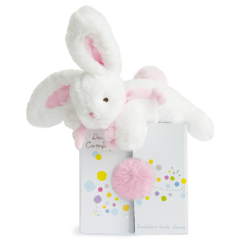  - lapin coucou rose sorbet blanc 